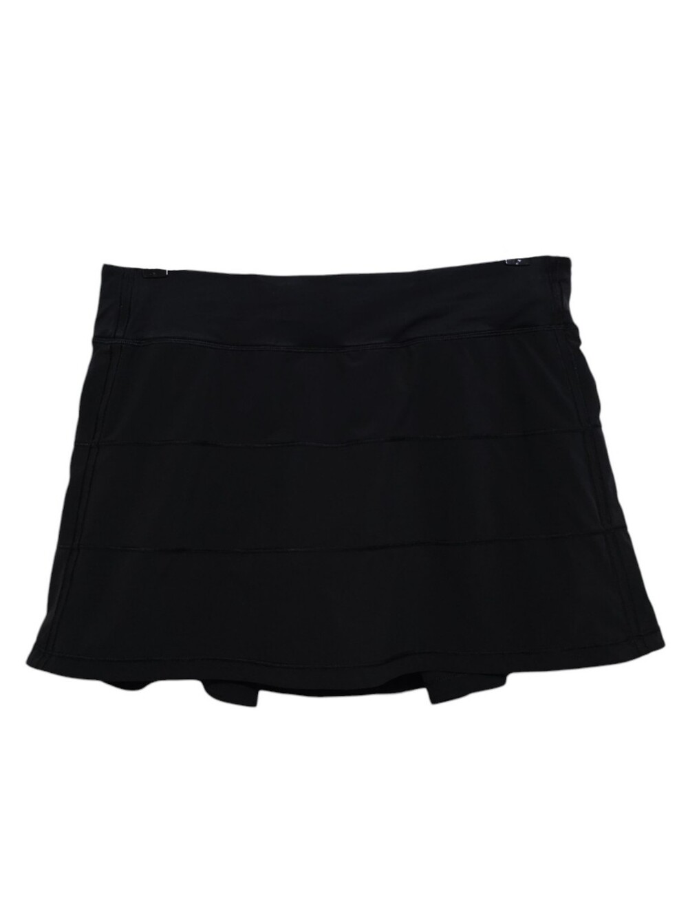 lululemon Pace Rival Mid Rise Skirt Black Size 10 Tall